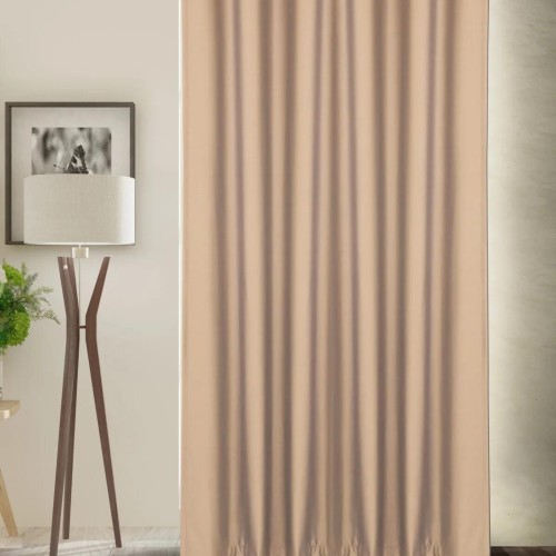 Blackout Bej Karartma Fon Pərdə – 100% İşıq Bloklayan Pərdə