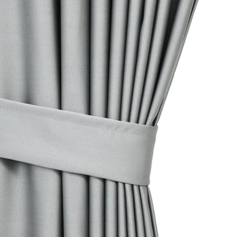 Blackout Açıq Boz Qaraşdırıcı Fon Pərdə