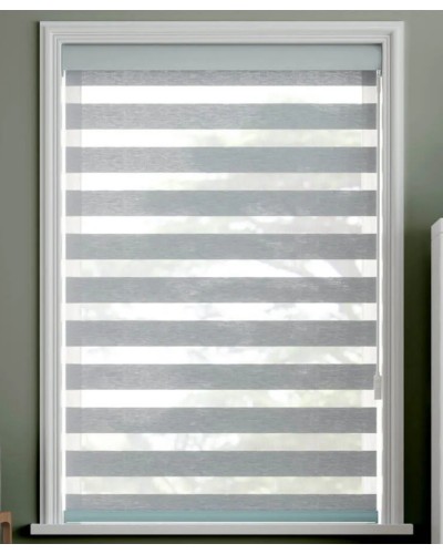 ZBJ_1003 Zebra Pərdə – Maksimal İşıq və Məxfilik üçün Premium İkili Zolaqlı Pərdə