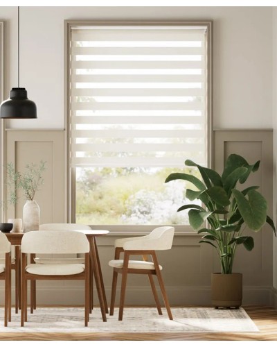 ZBJ_1007 Zəbra Pərdə – Müasir İkiqat Qatlı Rulo Pərdə, İşıq və Məxfilik Nəzarəti üçün