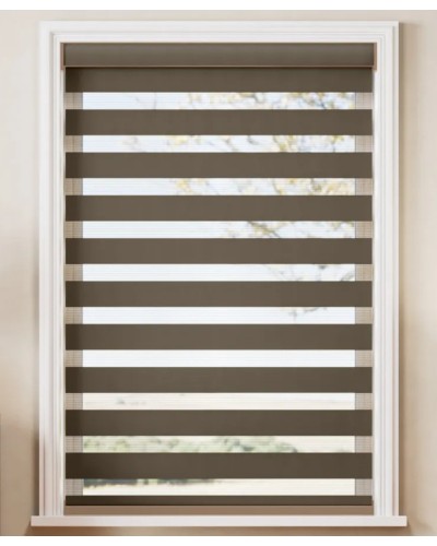 ZBJ_1009 Zebra Pərdə – İşıq və Məxfilik Nəzarətli Müasir İkili Qatlı Pərdə