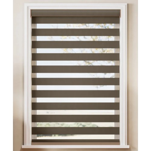 ZBJ_1009 Zebra Pərdə – İşıq və Məxfilik Nəzarətli Müasir İkili Qatlı Pərdə