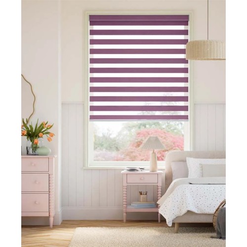 ZBJ_1010 Zebra Pərdə – İşıq Keçirmə və Məxfilik Tarazlığı üçün Modern Zolaqlı Pərdə