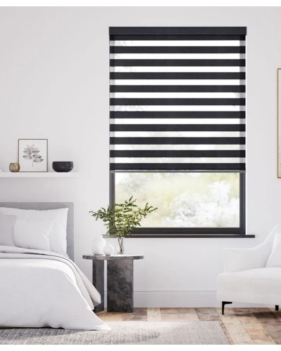 ZBJ_1011 Zebra Pərdə – Premium Zolaqlı Stor Pərdə İşıq və Məxfilik üçün