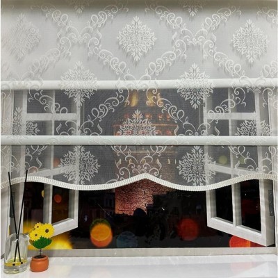 Kristal Pərdə – İkili Mexanizmalı Tül və Stor Pərdə Model 4